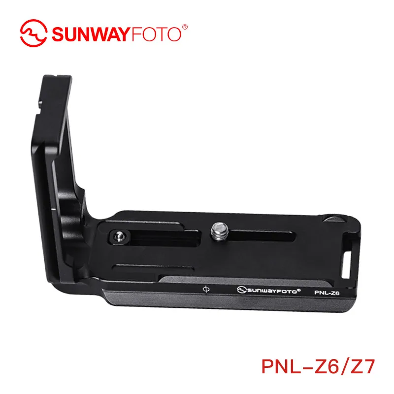 

SUNWAYFOTO PNL-Z6 Tripod Head Quick Release Plate For Nikon Z6 Z7 Tripod Head L-bracket Quick Release Plate
