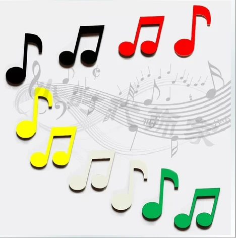 Новое поступление акриловые наклейки на стену маленькие свежие украшения