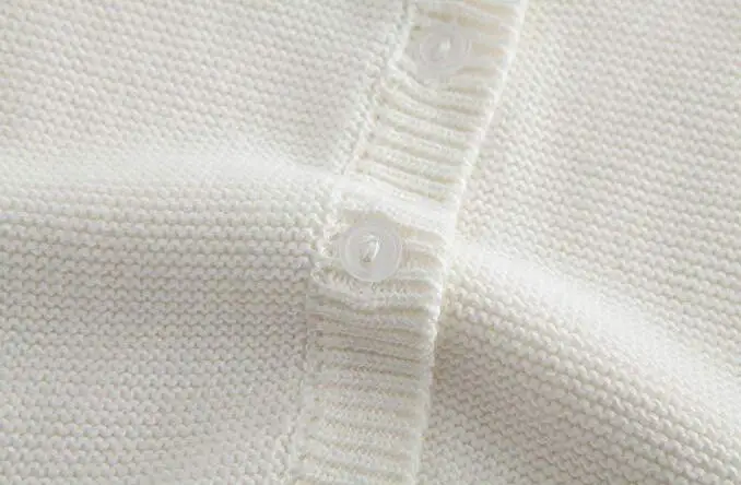 BOSBOOS/Зимний вязаный кардиган из 100% хлопка для маленьких девочек и мальчиков | Мать