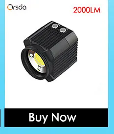 Светодиодный 40 м подводный Водонепроницаемый светильник светодиодный led для gopro мощности с регулируемой яркостью виде