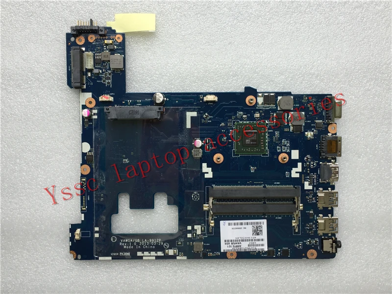 Бесплатная доставка LA 9912P материнская плата для ноутбука Lenovo G505 (для AMD E1 CPU)