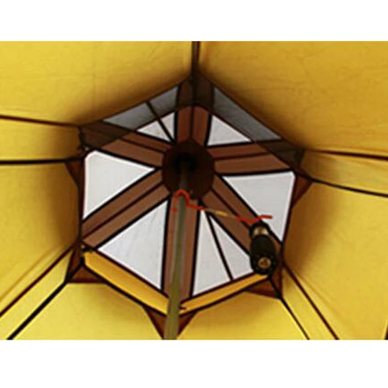 Ветрозащитная палатка противопожарная Водонепроницаемая с двойной прослойкой