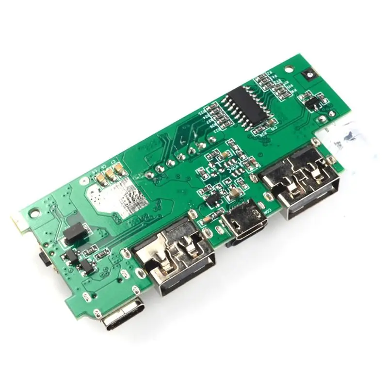Двойной USB QC 3 0 8x18650 батарея DIY Power Bank Box зарядное устройство для iPhone Xiaomi сотовый