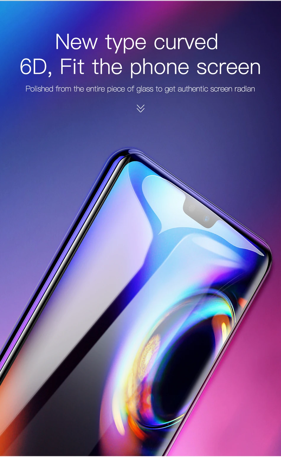 Защитная пленка Baseus 0,3 мм 6D для huawei P20 P20 Pro Премиум полное покрытие закаленное стекло huawei P20 P20Pro 9H защитное стекло