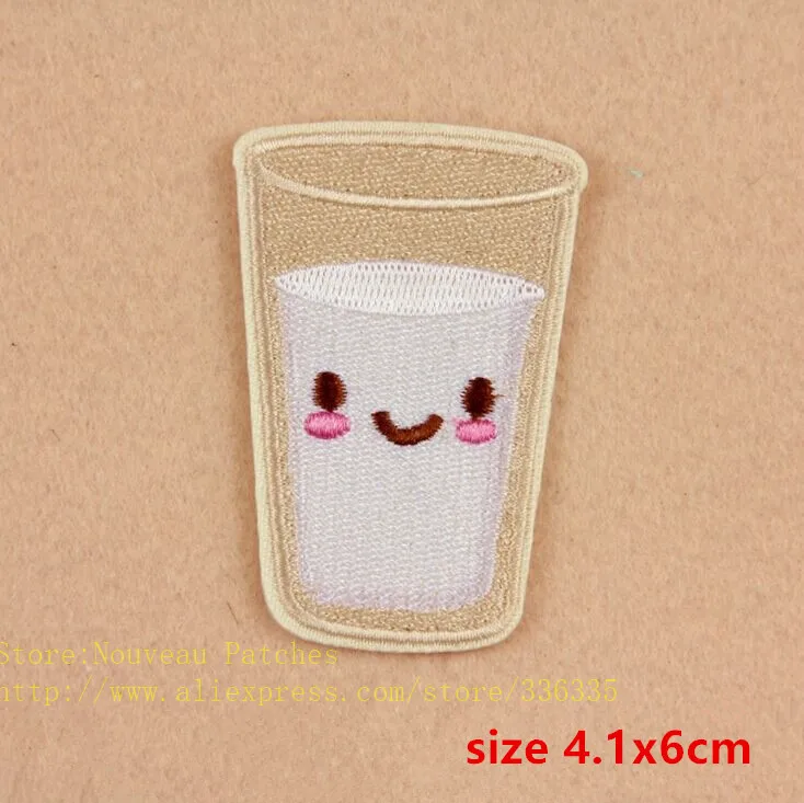 Новое поступление 10 шт. патчи с вышивкой в виде попкорна напитков гамбургеров