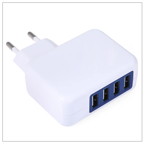 Oleeda 5V 3.1A USB умное зарядное устройство 4 порта штепсельная вилка ЕС несколько