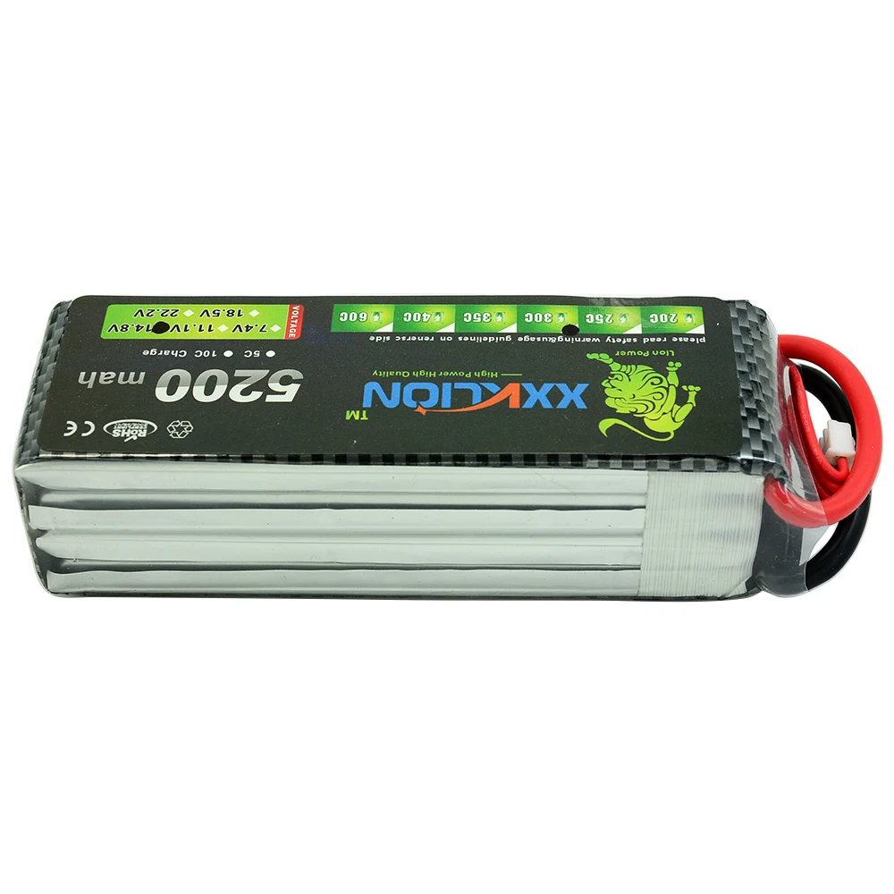 2 шт. Lipo Батарея 4S 14 8 v 5200 мАч 25c 30C 35C 40C T XT60 штекер RC вертолет автомобиль лодка пульт
