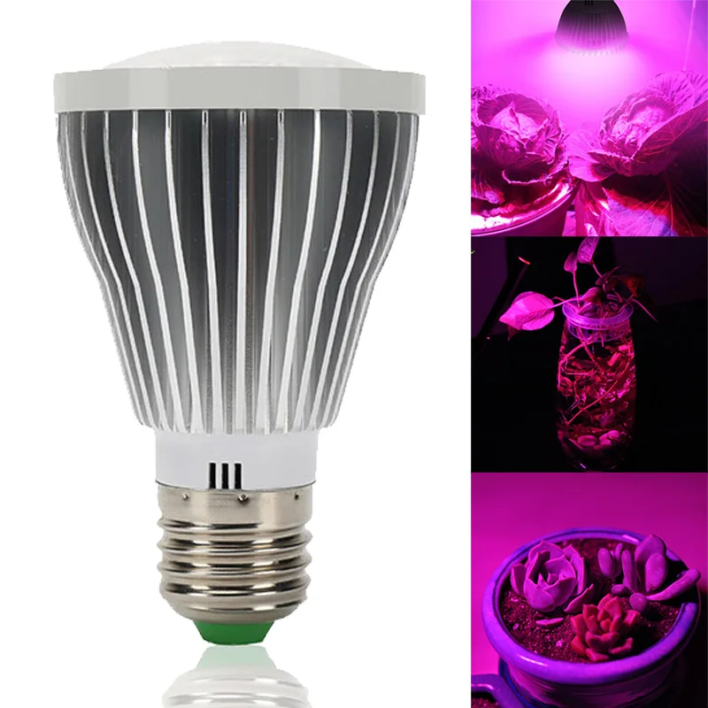 E27/E14/GU10 3528SMD 12 Светодиодный AC85 265V Вт полный спектр светодиодный Цветок растет