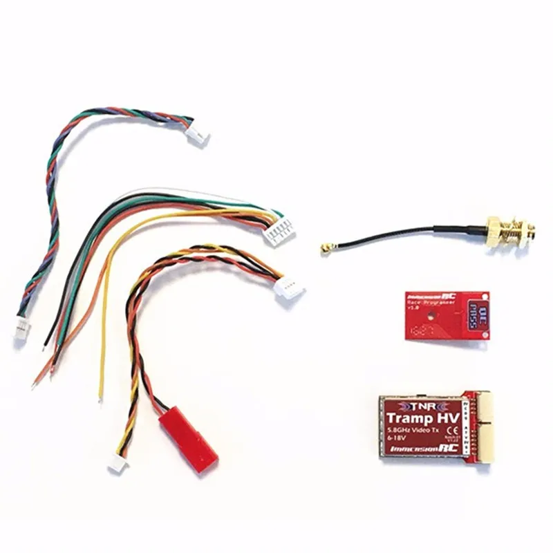 ImmersionRC Tramp HV 6-18V 5 8 GHz 1mW до&gt 600mW Видео передатчик международной версии для игрушки