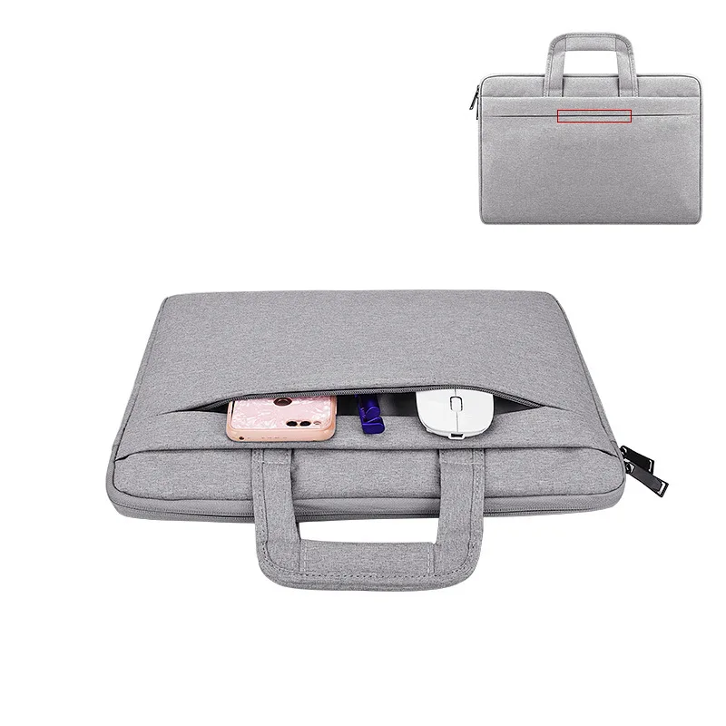 LoliHippo Portable Laptop Bag Wear Resistant Notebook Briefcase for Macbook Air Pro 11 12 13 15 Inch Dell HP Sony Shockproof | Компьютеры