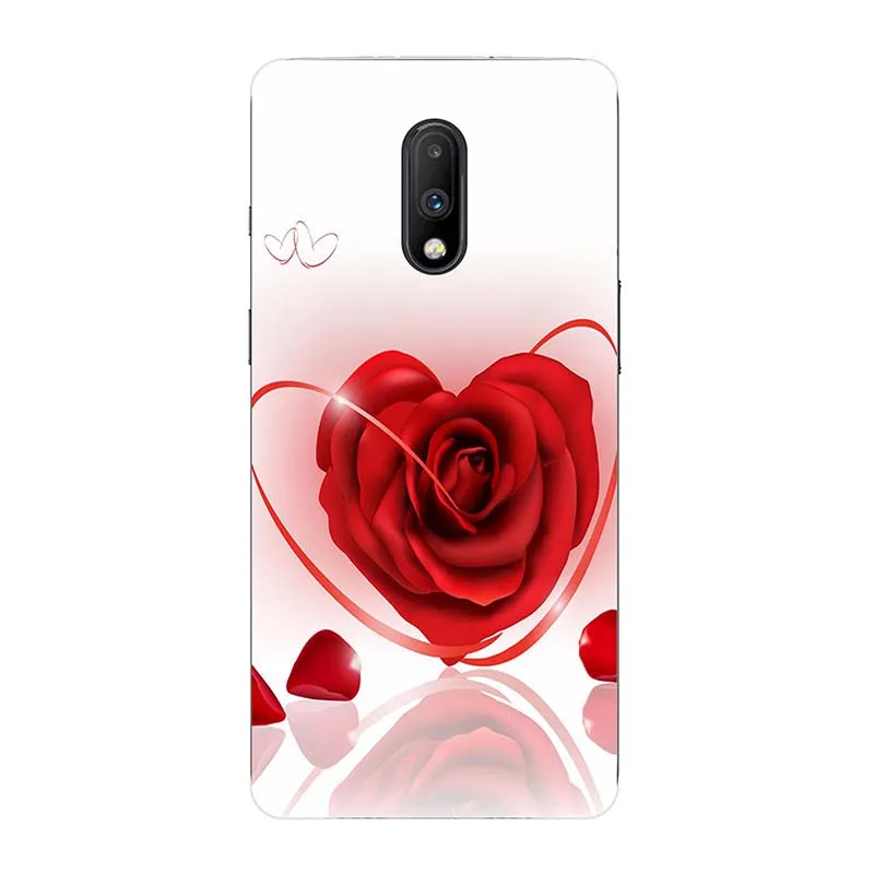Оригинальные мягкие силиконовые чехлы для телефонов Oneplus 7 Oneplus7 Pro Мягкие силиконовые чехлы из ТПУ дизайн животных Стиль Fundas Para мультфильм - Цвет: A056