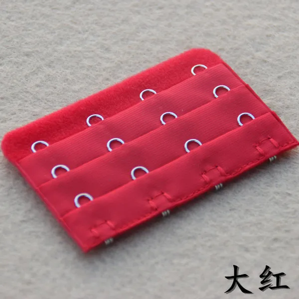 3PCS Multiple colors Bra extender Three rows Four buckles Underwear extension 2018 NEW Women accessories Distance 1.9cm |