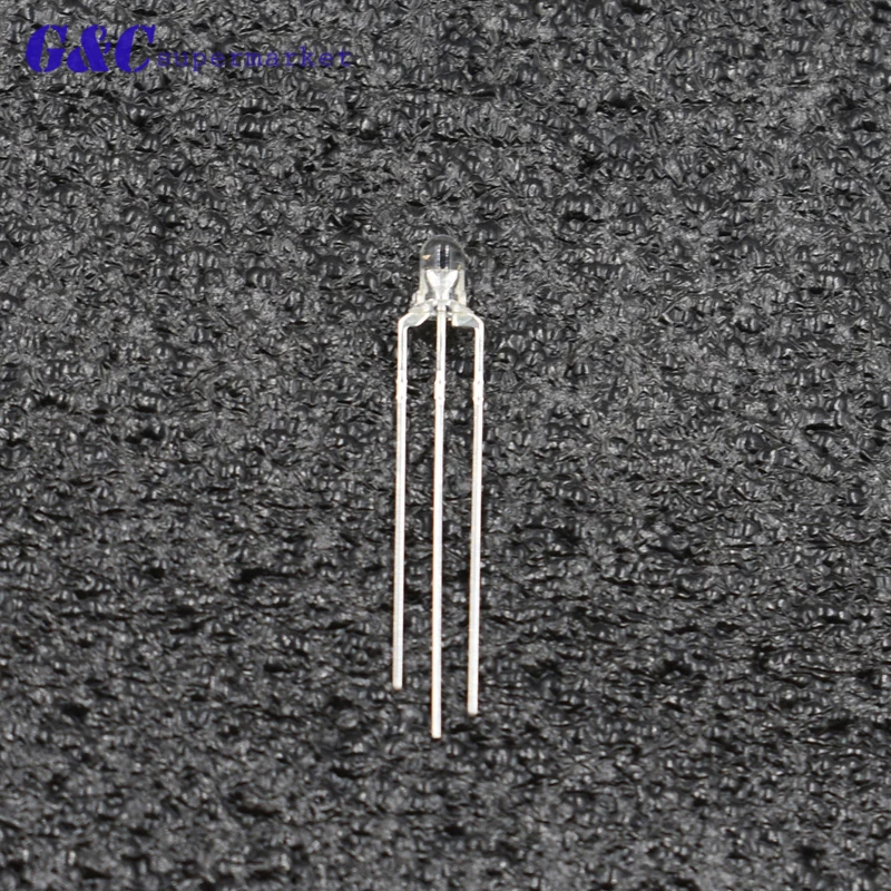 F3 anode red-blue 50 шт. F3/F5 светодиодный светильник 3Pin общий анод/катод 3 мм 5 мм круглый двойной цвет прозрачный красно-зеленый/красно-синий комплект - Цвет: F3 anode red-blue