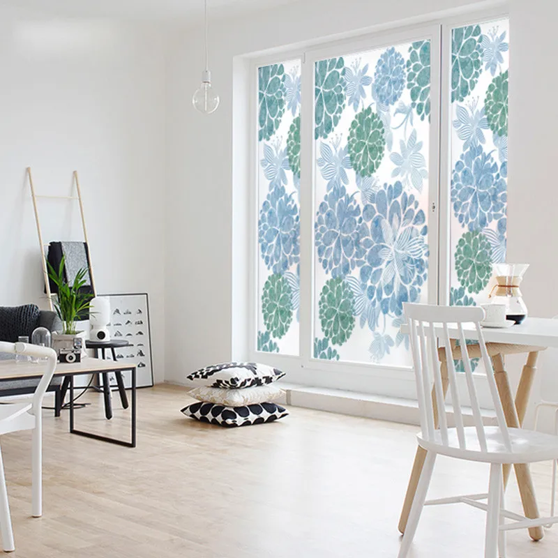 Бесплатная изготовление на заказ размер декоративное витражное окно пленка