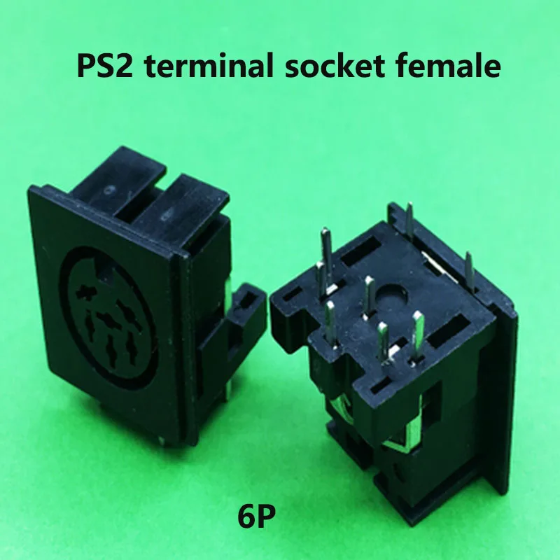 

PS2 Terminal Female Large S Terminal Socket 5P/6P/7P/8P DIN Interface Keyboard and Mouse Plug