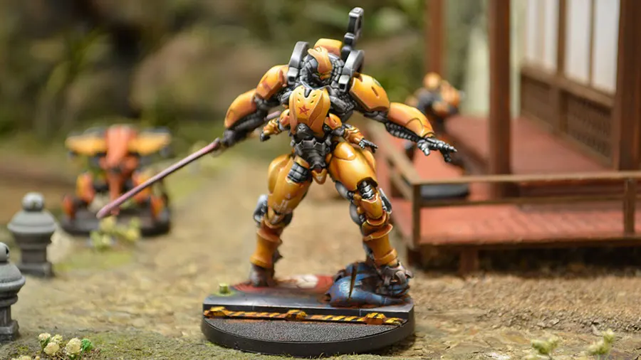 [Loong Way Miniatures] Corvus Belli Infinity 0545 GUIJIA SQUADRON 32 мм Металлические Миниатюрные | Игрушки и
