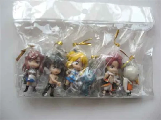 Набор фигурок героев мультфильма Хвост Феи 6 шт.|figure set|action toysfairy tail figure |