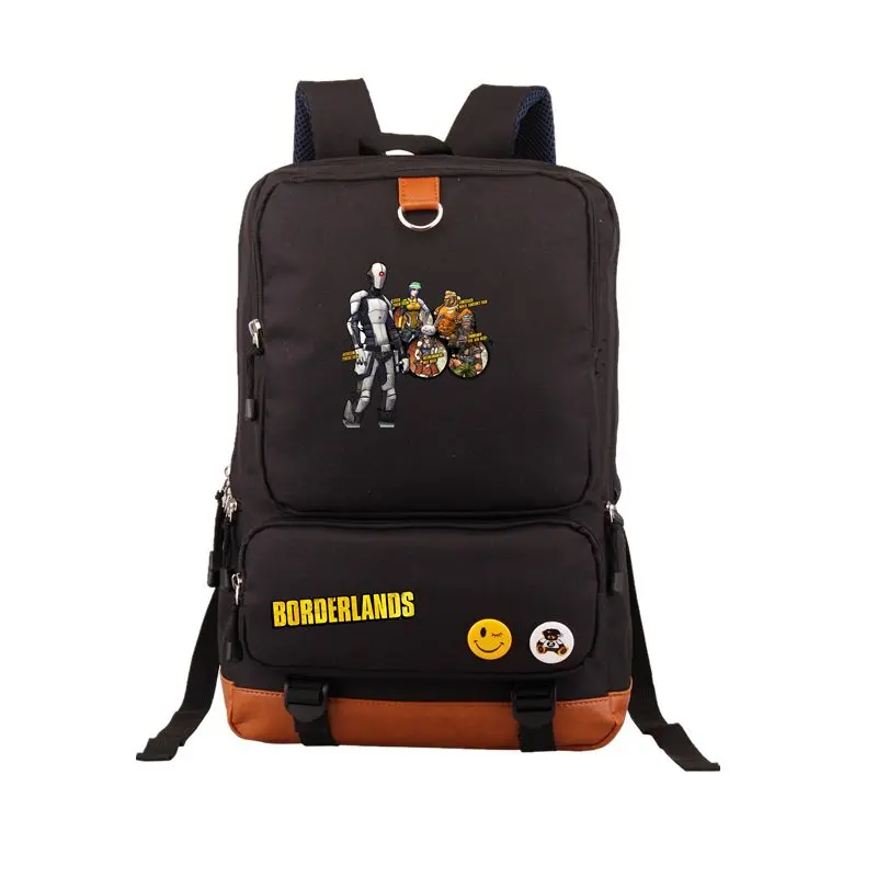 Горячая игра borderland рюкзак черный школьные сумки Bookbag Косплей геймер Дети Подростки плечо ноутбук дорожные сумки подарок