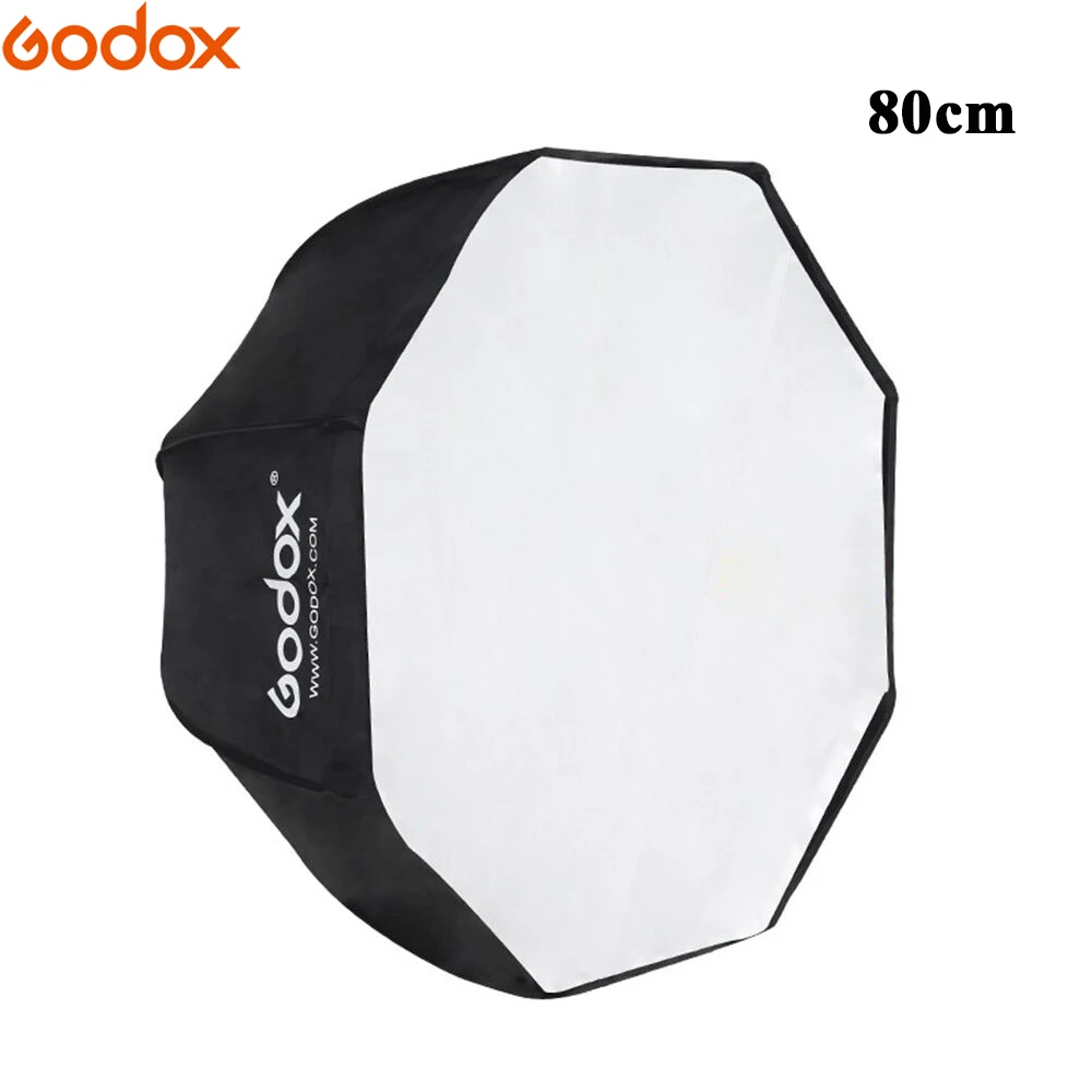Godox 80 см восьмиугольник зонтик софтбокс свет стенд Горячий башмак кронштейн