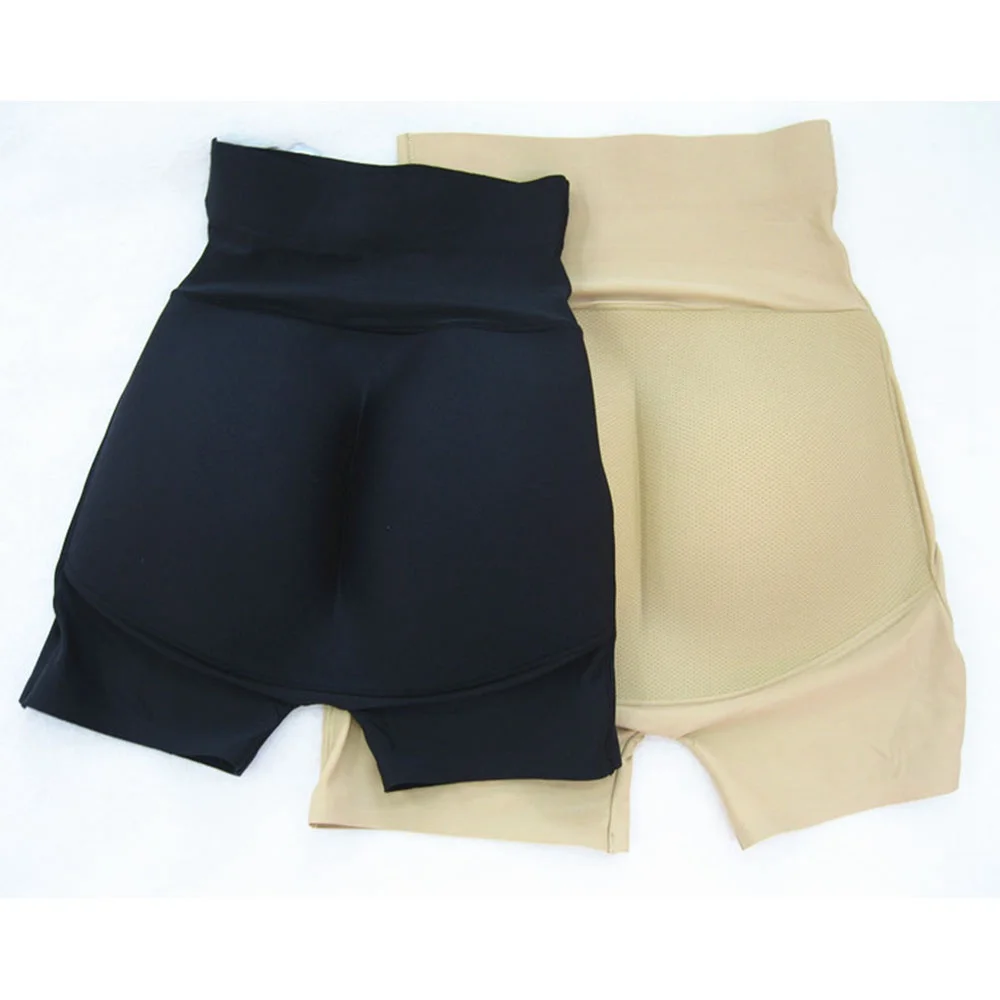Женское нижнее белье искусственная для ягодиц бесшовное высокая талия трусики