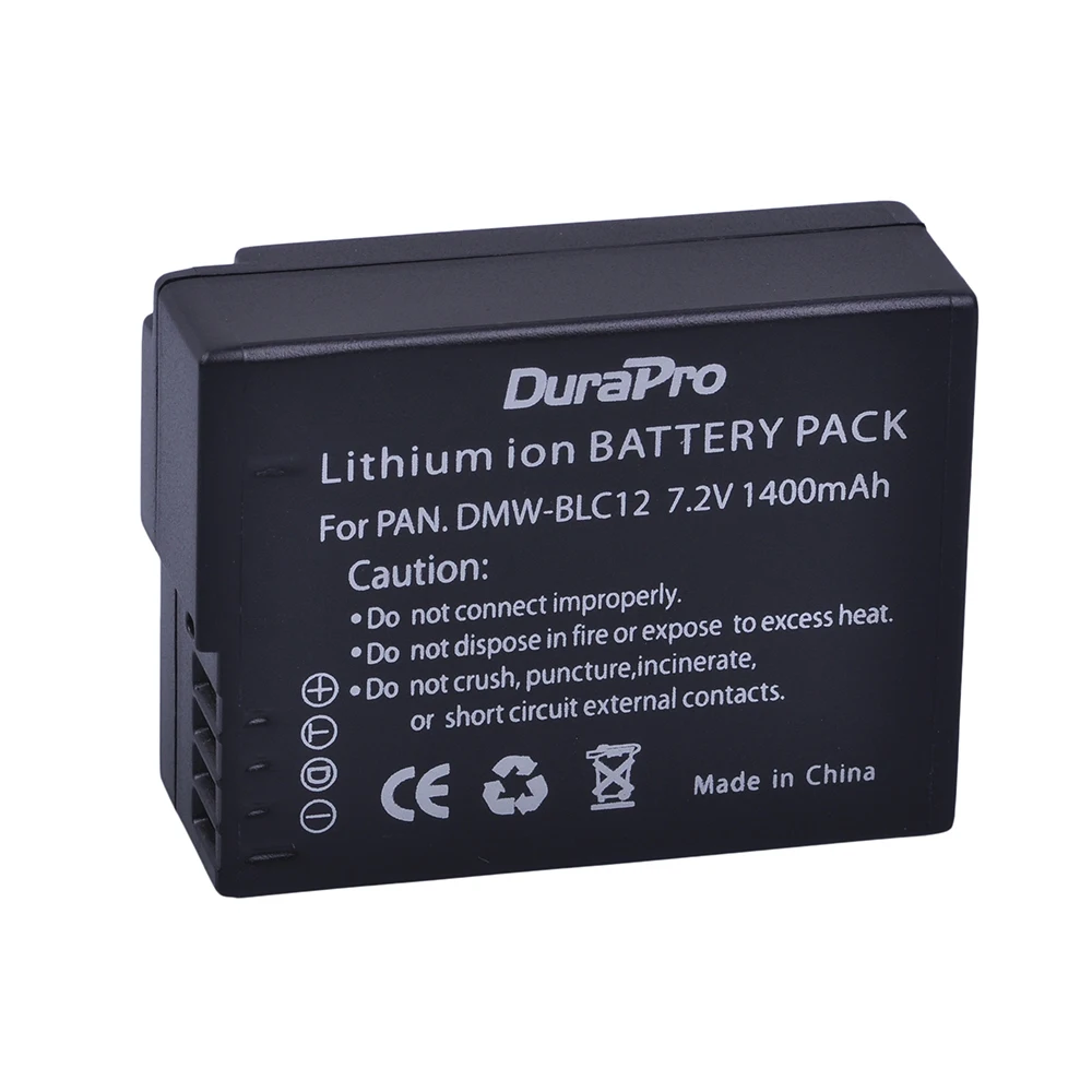 Фото DMW-BLC12 BLC12 DMW-BLC12PP DMW-BLC12E батарея + LCD USB зарядное устройство для Panasonic Lumix DMC-G85,FZ200,FZ1000,G5,G6,G7,GH2,GX8 №2