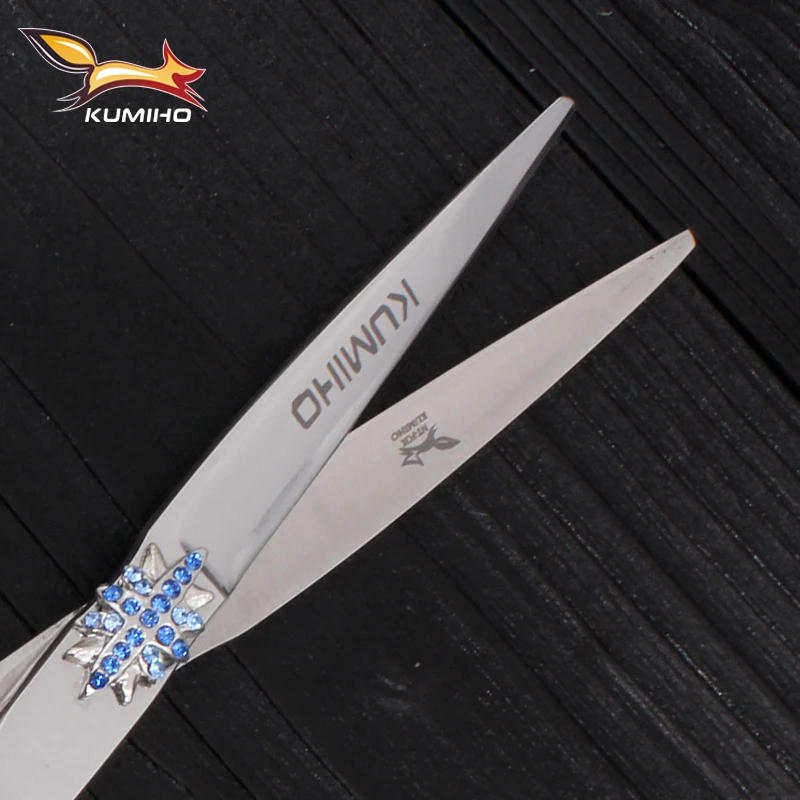 Японские Ножницы для волос KUMIHO ножницы стрижки и филировки парикмахерские