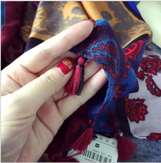 Новинка Весна Осень 2016 Модный женский шарф ретро непальская хлопковая льняная