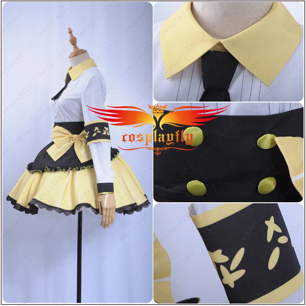 Аниме Love live косплей чайные вечерние непробужденные Hoshizora Rin Косплей Костюм