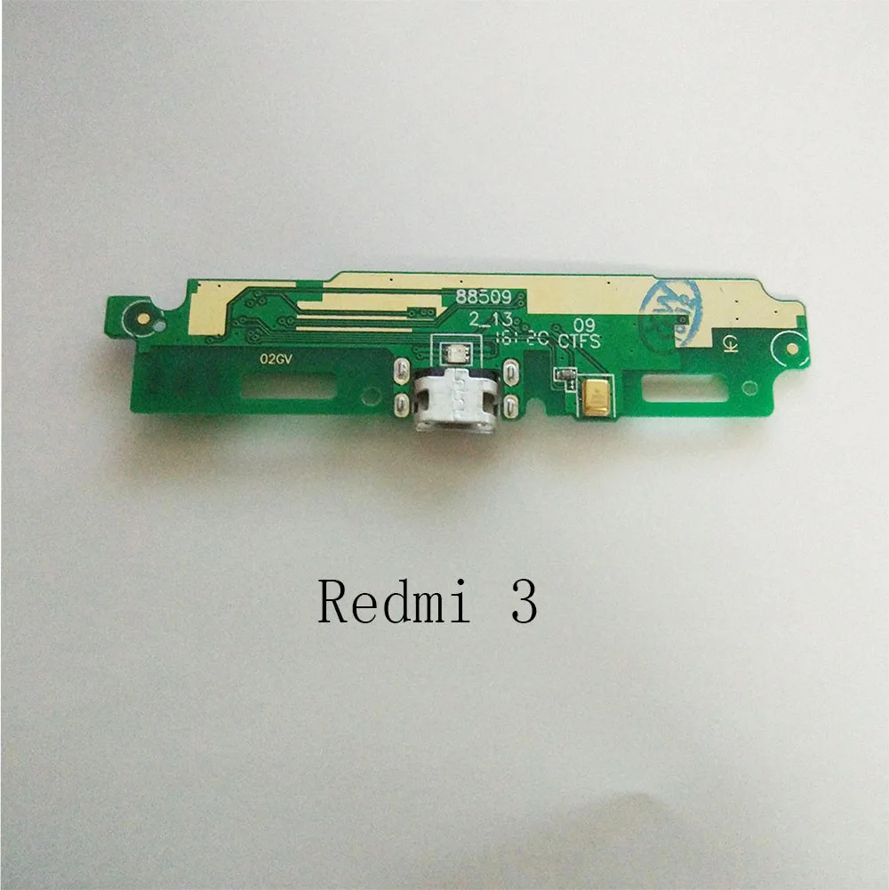 5 шт. Redmi 3S usb зарядный док-порт гибкий кабель + микрофон для Xiaomi 3 Pro док-разъем