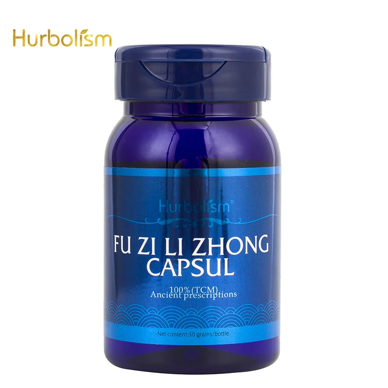 Капсулы Hurbolism Fu Zi Li Zhong 100% (TCM) старинные рецепты все натуральные органические