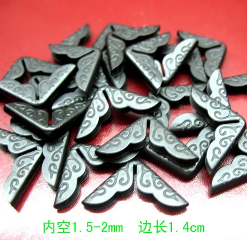 Уголки для книг в твердом переплете 14 мм черного цвета 100 шт./лот сделай сам