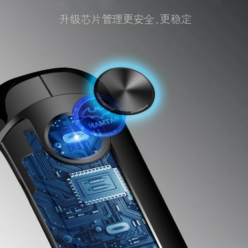 Новинка двухдуговая Зажигалка летучая мышь перезаряжаемая USB новинка