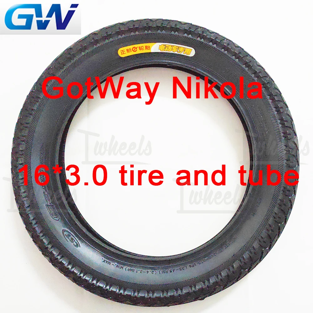 Оригинальная шина GotWay Nikola 16*3 0 дюймов Электрический Одноколесный велосипед