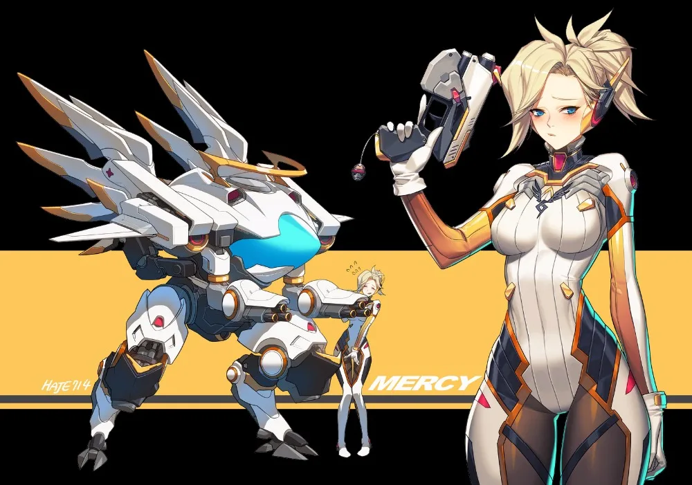 Костюм для косплея D.VA skin concept из спандекса костюм с 3D принтом милосердия Д. Ва