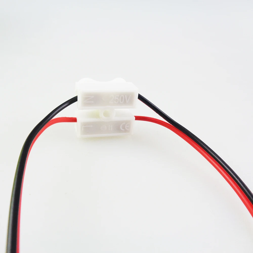 Клеммная колодка с пружинным соединителем 30 шт./лот 2Pin подключение 2 светодиодных