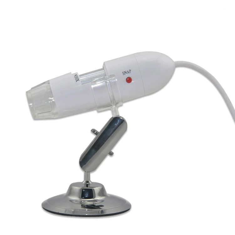 2MP USB 25 ~ 200X микроскоп Эндоскоп лупа Цифровая видеокамера Microscopio 8 LED оптовая