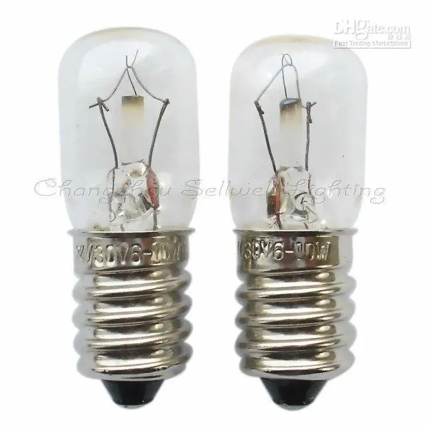 GOOD!miniature lamps lighting e14 t16x44 24v/30v 6w/10w A368