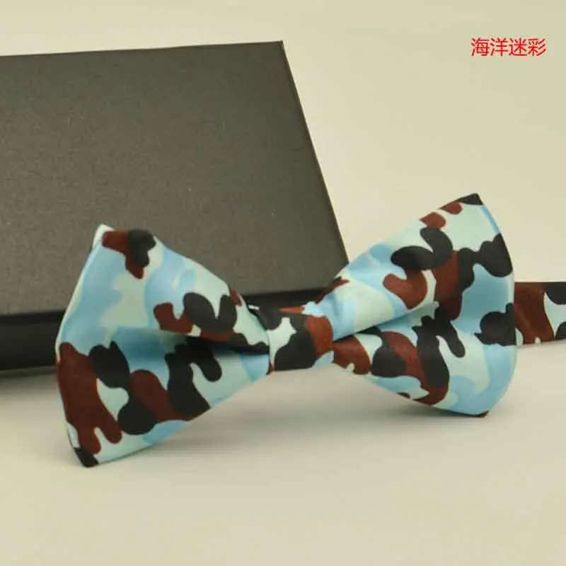 2017 военные энтузиасты Досуг галстук бабочка новинка Камуфляж армейский зеленый