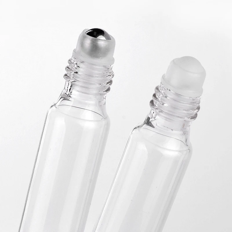 Wholesale 100 Pieces/Lot 10ML Portable Glass Refillable Perfume Bottle With Roll On Empty Essential Oils Case For Traveler | Красота и