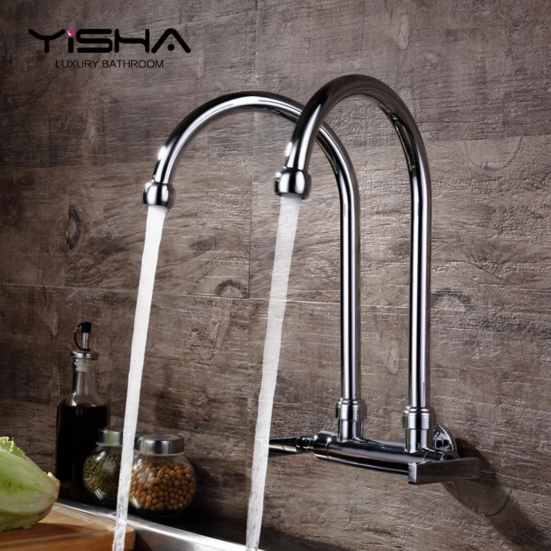 Искусство полностью Медная вода может вращаться в кухню настенного типа