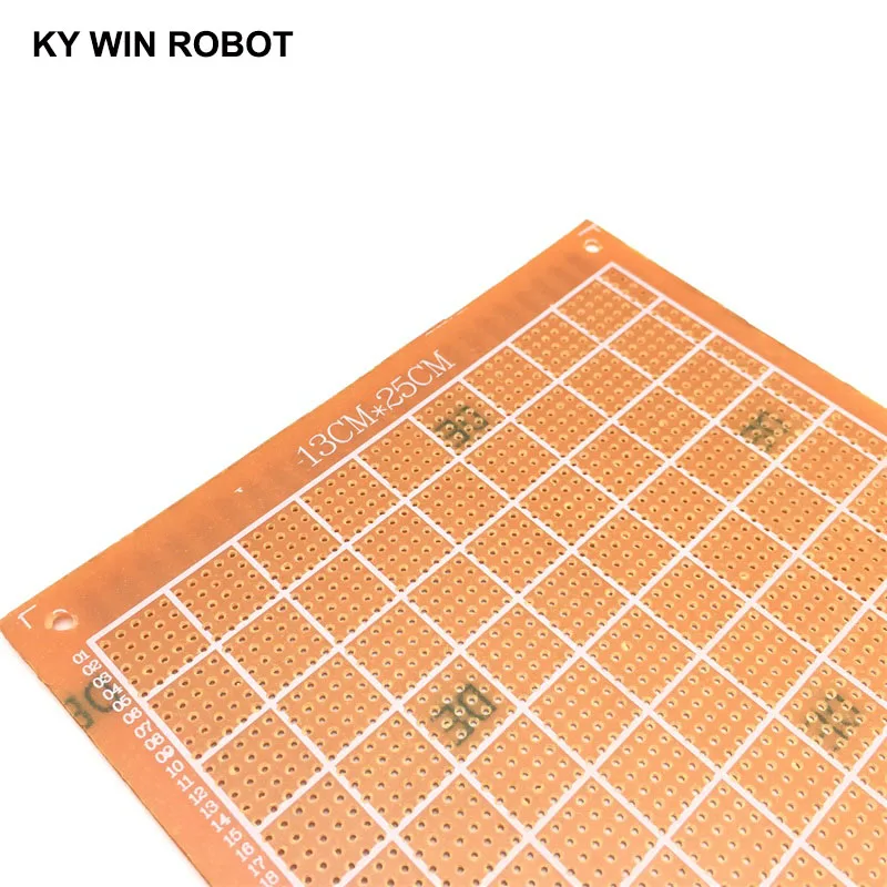 1 шт. DIY 13*25 см Прототип бумаги Медь PCB Универсальный Эксперимент Матрица монтажная плата 13x25 см