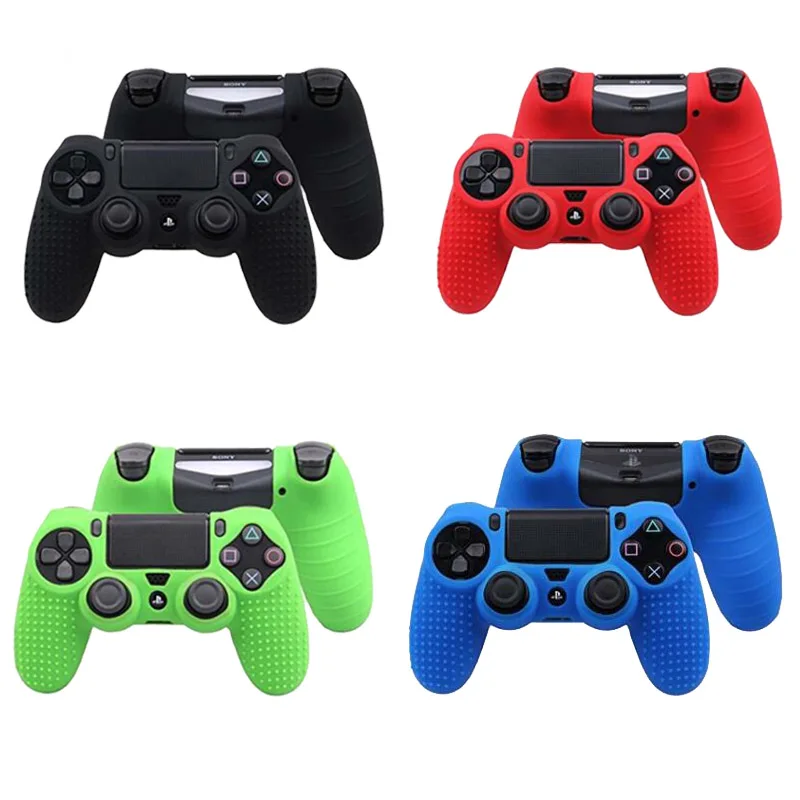 CHICLITS для Sony PS4 Slim/Pro Чехол контроллера Dualshock 4 чехол с шипами в горошек из силиконовой резины гелевая кожа