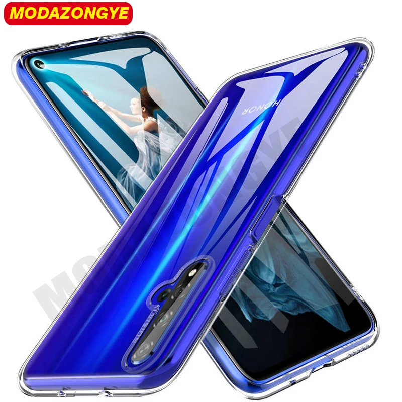 Чехол для Huawei Nova 5 T Мягкий Силиконовый ТПУ чехол 6 26 дюйма телефона Nova5T прозрачный