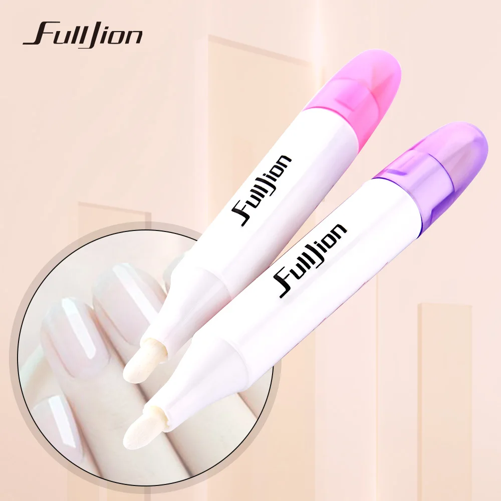 Fulljion 1 шт. ручки для снятия лака + 3 насадки маникюра очиститель ногтей Корректор