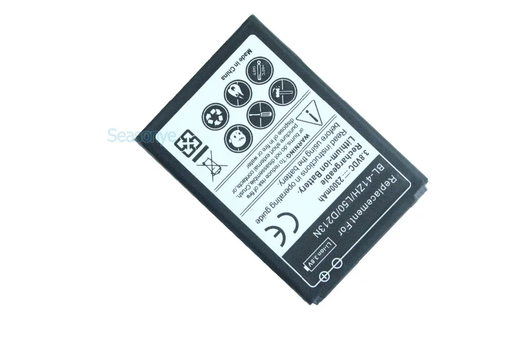 Seasonye 2300mAh BL 41ZH / EAC62378401h сменный литий ионный аккумулятор для LG Leon L50 C40 H340 H343 H345 MS345