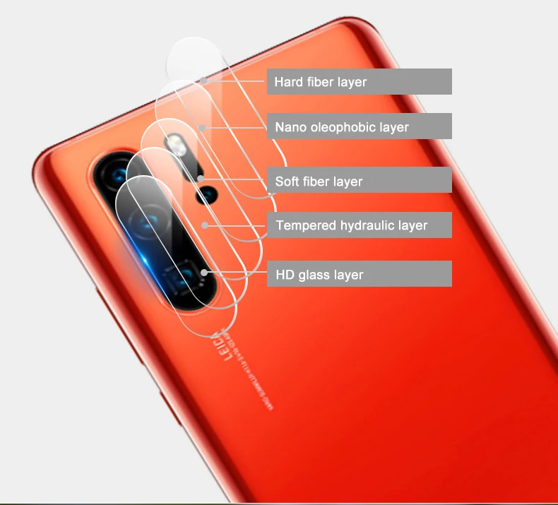 Защитное стекло для камеры huawei P30 P30 Pro, стеклянная пленка для камеры huawei p30 lite, пленка из закаленного стекла для камеры мобильного телефона