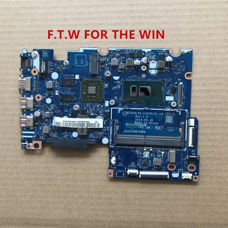Preise BIUS4/S5 CIUY0/Y1 LA-E221P MB Placa Basis Original Para Lenovo 310S-14IKB 510S-14IKB Laptop Motherboard CPU I5-7200U 5B20M39301