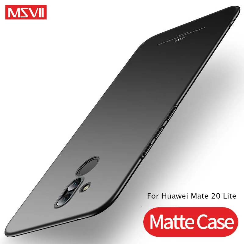 For Huawei Mate 10 Lite Case Cover MSVII Slim Matte Coque 20 Hard Back Mate20 Mate10 |