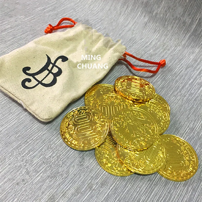 

10Pcs/Set One Piece Monkey D. Luffy Zoro Nami Sanji Bailey Coin 1:1 Gold Berry Simulation Belly PVC Action Figure Model Toy W124