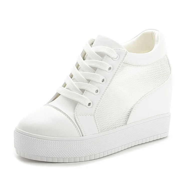 Кроссовки женские массивные повседневная обувь на платформе шнуровке криперы с